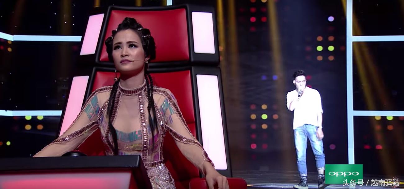 中国人在越南好声音唱歌震撼全场,越南好声音四位导师