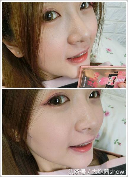 情人节七色眼影盘,纯色限定情人节八色眼影