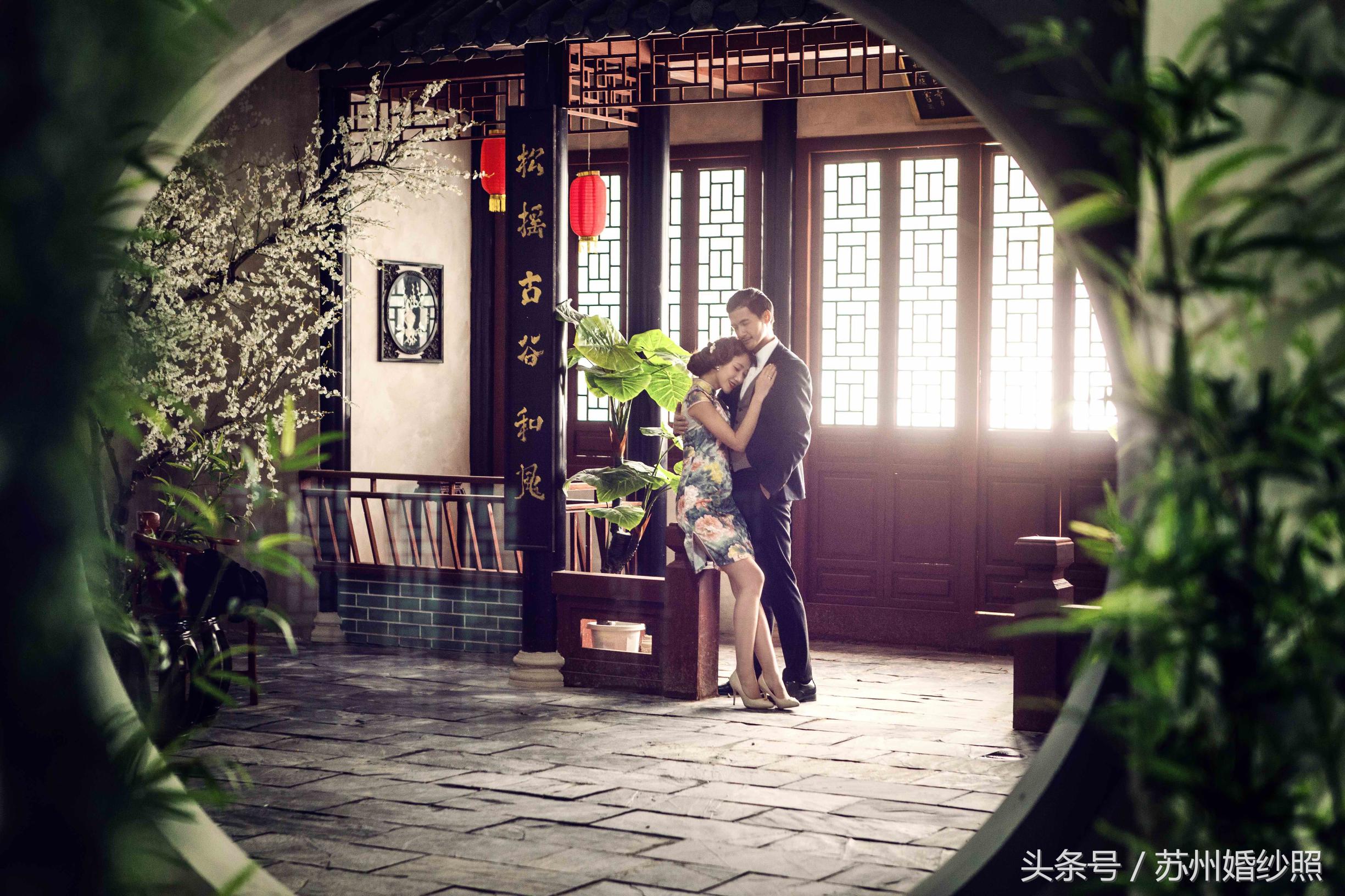 苏州婚纱摄影为新娘推荐复古风妆发