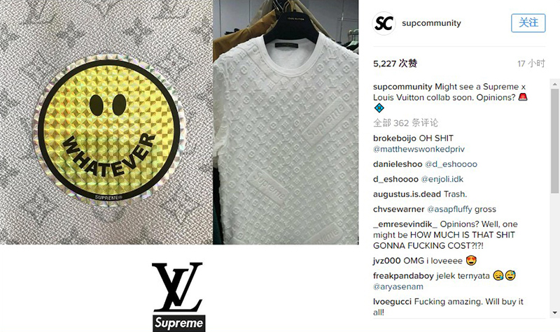 supreme被多少钱收购了,supreme被lv收购