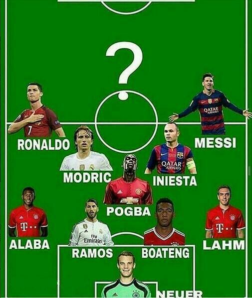 每个人都有实况梦，让你打中锋，你对这10个现役队友还满意吗？