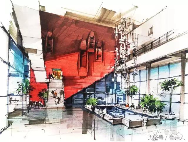 赵国斌室内手绘,赵国斌室内设计