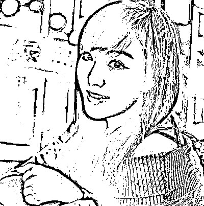 ps干货营照片变清晰,ps素描步骤详细教程