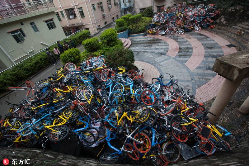 共享单车坐垫上有水会得传染病吗,共享单车的车篮坏了怎么办