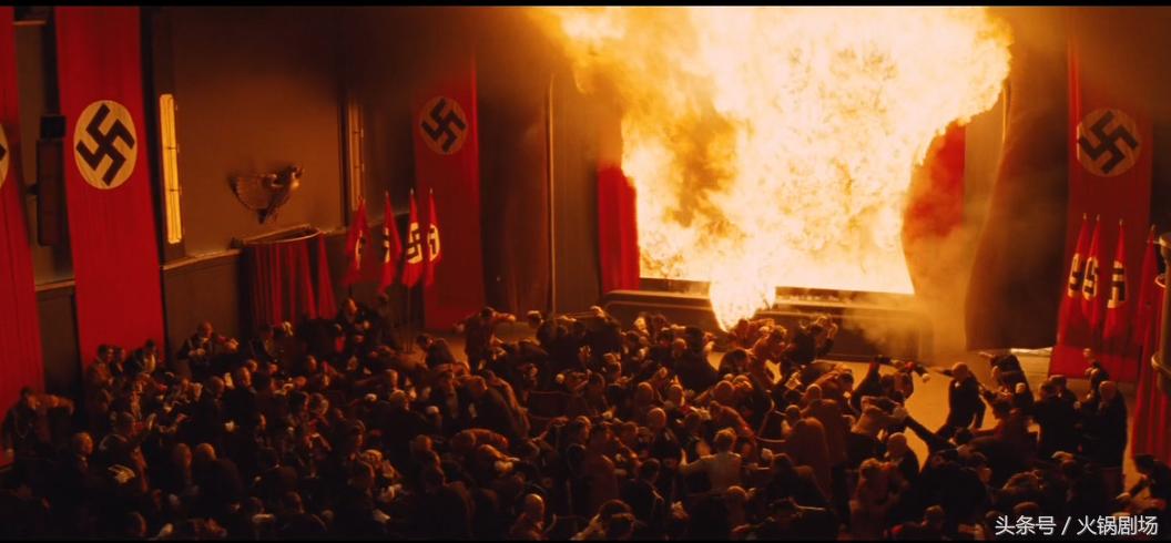 篡改二战历史烧死希特勒！变态割军官头皮，却成了部经典的B级片