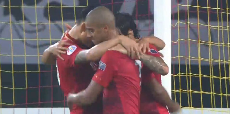 恒大中场角球0角度破门,广州恒大7-0香港东方全场录像