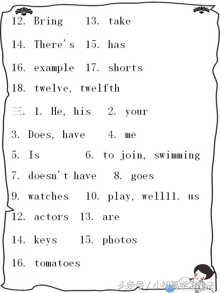 初中英语100道词汇练习题,初中英语词汇语法300题提高卷