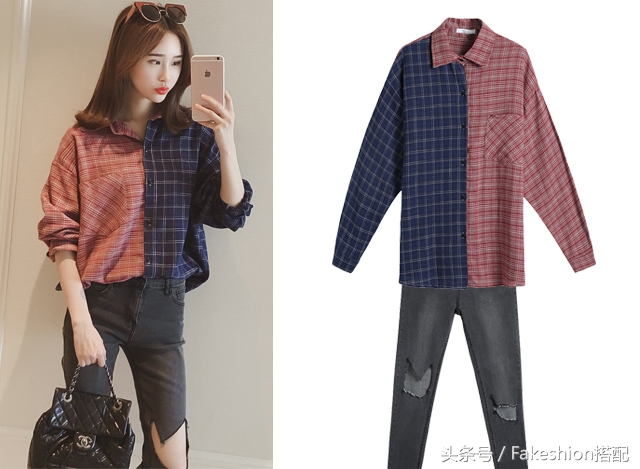 格子衬衫怎样搭配最时尚,格子衬衫应该怎么穿才好看