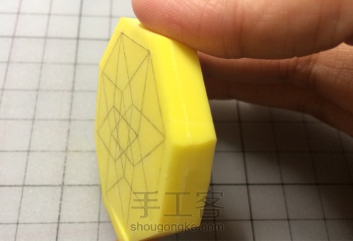 「橡皮章」线条练习作！刻一个帅气的线条章！