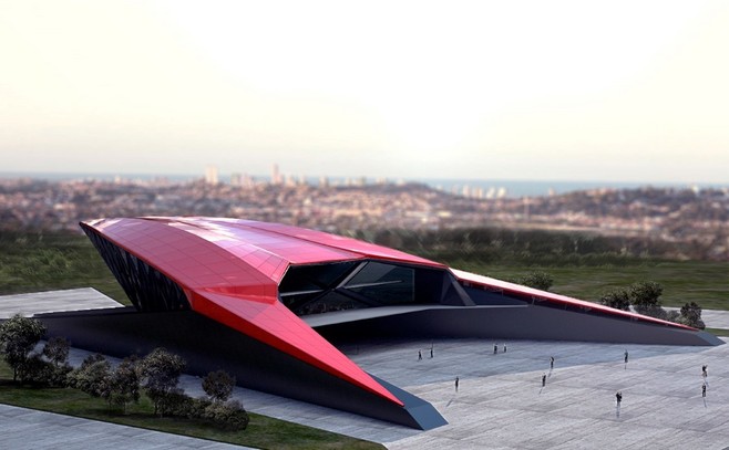 现代极简个性建筑设计,个性房屋建筑设计