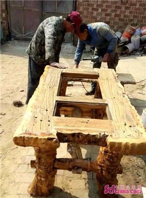 山东临清杨建军：坚守传统文化打造古色古香最美仿古家具