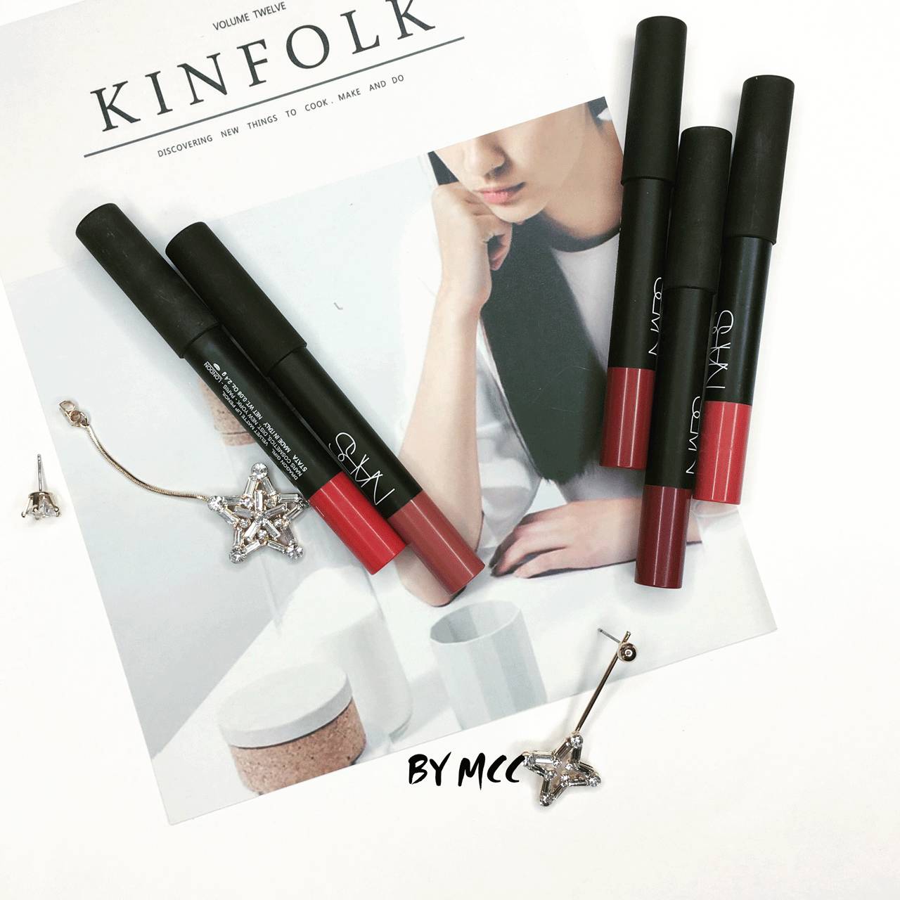 nars唇膏推荐色,Nars口红真实测评红棕色