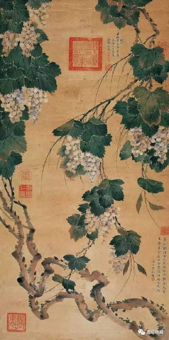 慈禧太后传世书画作品赏析，或为代笔！