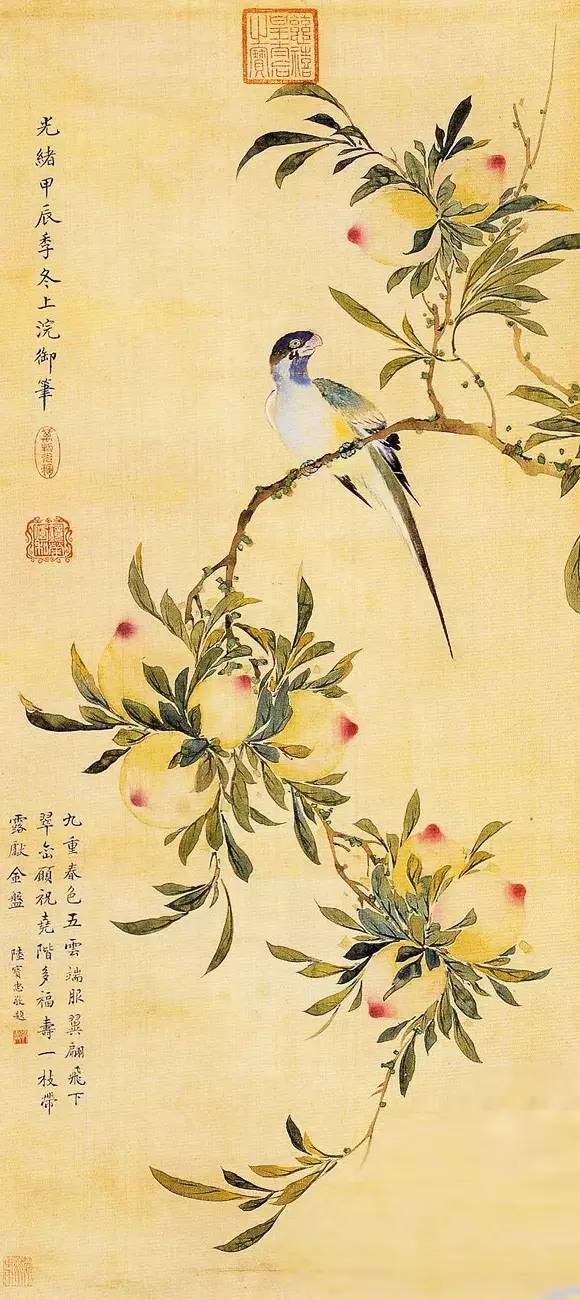 慈禧太后传世书画作品赏析，或为代笔！