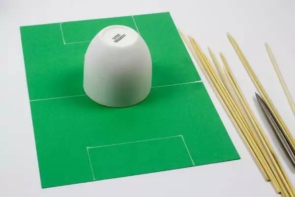 足球桌游戏手工制作,陪娃运动游戏