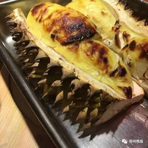 大胆的实验,神奇烤榴莲