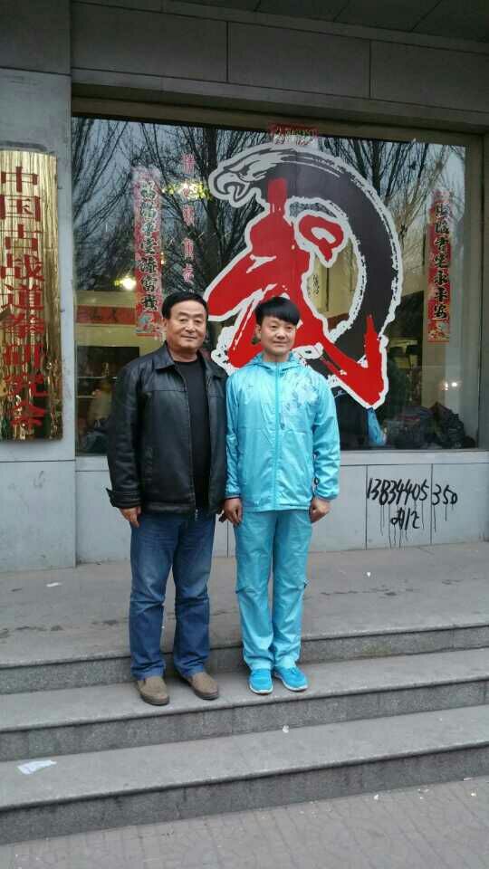 李震武术馆的学员,红拳李震