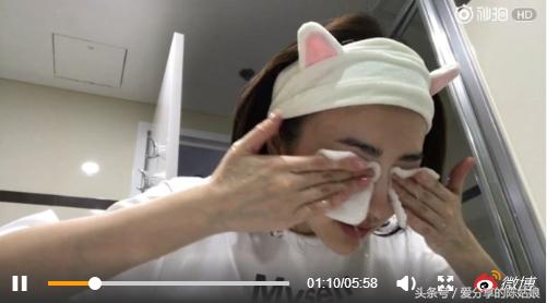 景甜洗脸视频火的不只贵妇洗面奶，还有洗脸小技巧