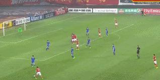 恒大中场角球0角度破门,广州恒大7-0香港东方全场录像