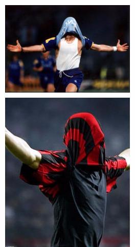 足球庆祝动作搞笑视频,足球场上最经典的庆祝动作