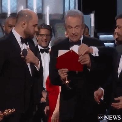 最尴尬的奥斯卡五大瞬间,奥斯卡最尴尬乌龙
