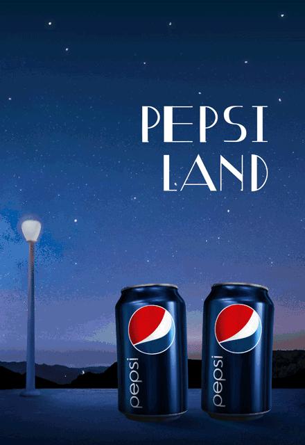 百事可乐横版海报,百事可乐logoae动画