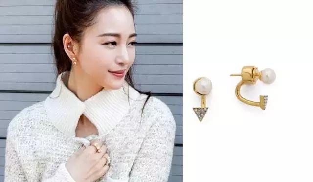 宋慧乔秀贤同款耳环,宋慧乔同款手镯