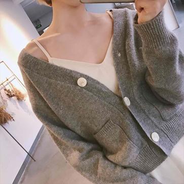 150-175妹子不要怕，初春针织开衫约不约？