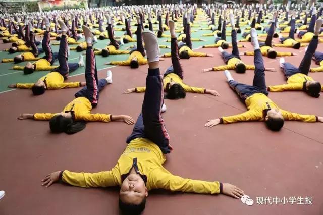 白云区小学大课间展示,白云七中大课间