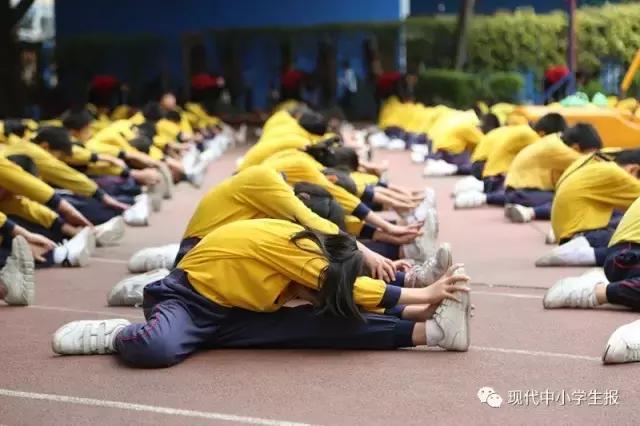 白云区小学大课间展示,白云七中大课间