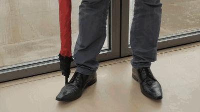 低调的折叠雨伞,日式折叠晴雨伞