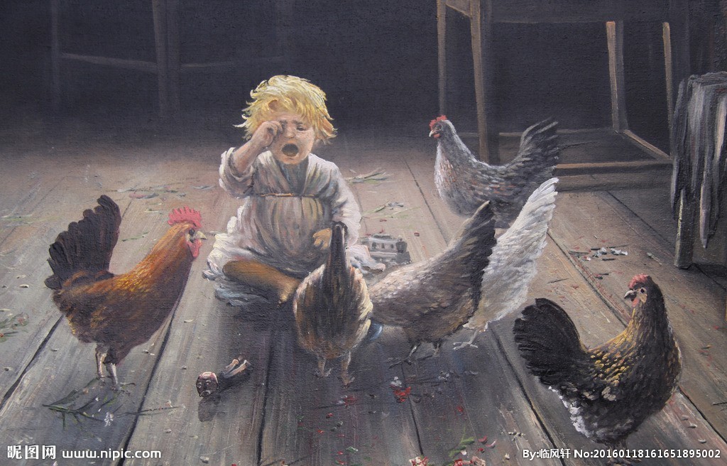 想当年，大公鸡它竟然啄了我的……！