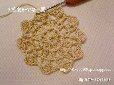 韩版复古钩花镂空针织马甲教程,韩版横织马甲图解