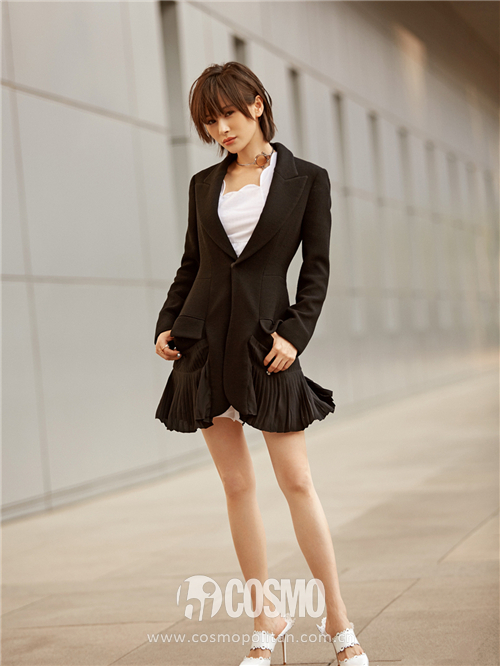 腿不够长可以尝试高腰裙,小短腿救星高腰半身裙优化身段