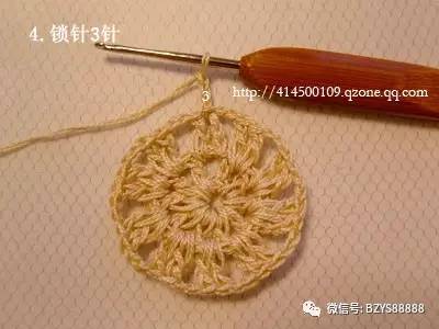 韩版复古钩花镂空针织马甲教程,韩版横织马甲图解