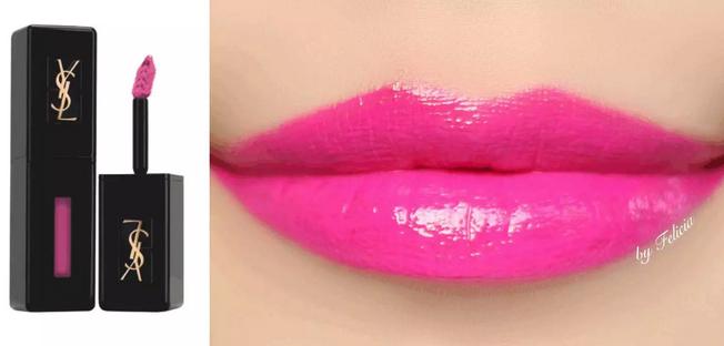 ysl圣罗兰口红黑管唇釉440多少钱,ysl圣罗兰黑管唇釉车厘子红409色