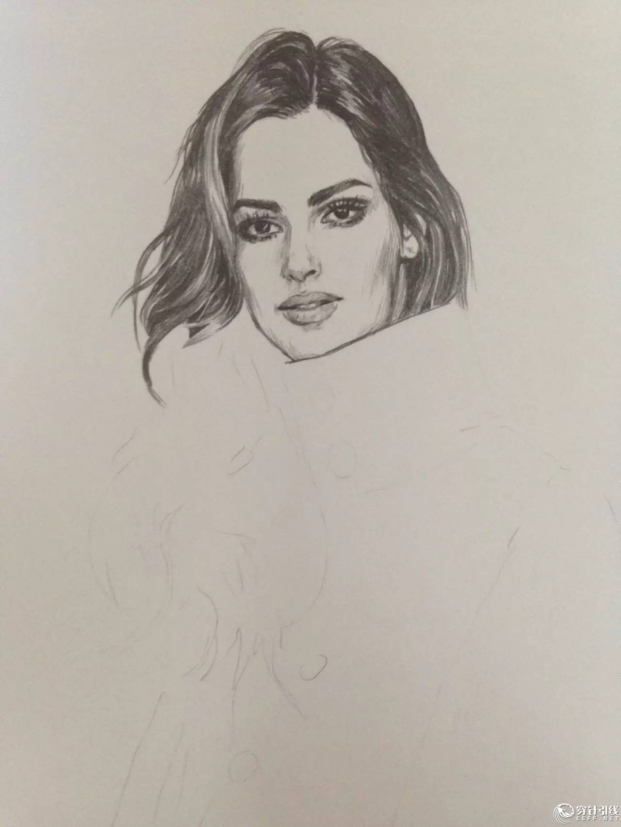 服装设计手绘时装,手绘时尚潮流服装