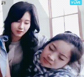 sana亲吻表情包,sana和twice合照