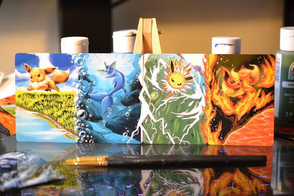 妈妈妈妈！他的卡牌和我的不一样！