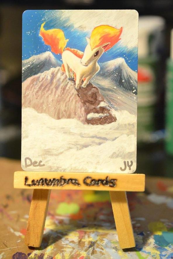 妈妈妈妈！他的卡牌和我的不一样！