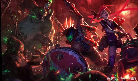 英雄联盟皮肤原画动图,盘点英雄联盟皮肤手感