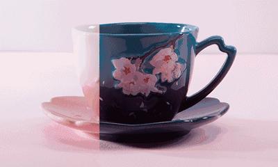 星巴克樱花系列杯子2022,樱花礼盒星巴克