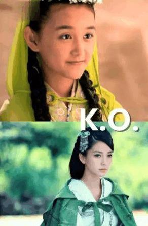 当年演赵丽颖童年的四位童星,艺人赵丽颖杨幂