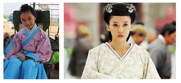 当年演赵丽颖童年的四位童星,艺人赵丽颖杨幂