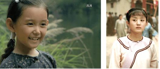 当年演赵丽颖童年的四位童星,艺人赵丽颖杨幂