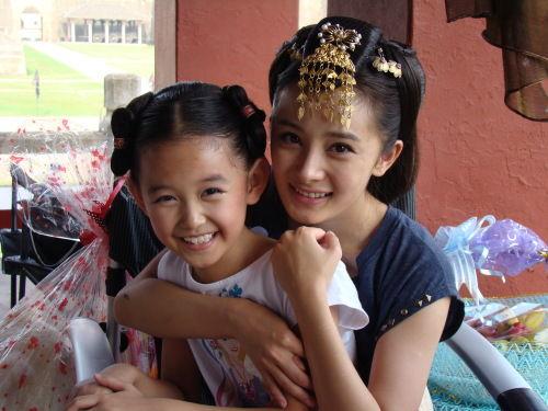 当年演赵丽颖童年的四位童星,艺人赵丽颖杨幂