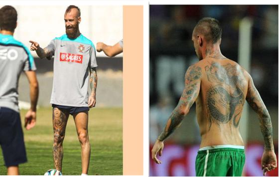 足球明星纹身最多的,足球明星纹身最多的是谁