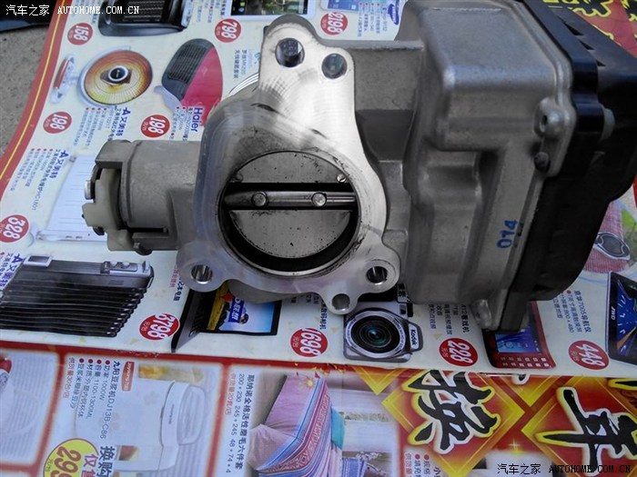 自己动手清洗节气门积碳,机油油道清洗和节气门清洗