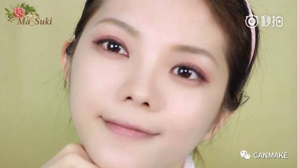 canmake四色眼影盘01号画法新手,canmake五色眼影盘19号色