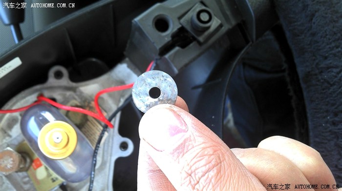 五菱荣光更换喇叭按钮教程,五菱荣光喇叭开关改装